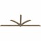 Ekena Millwork Redmond Rough Sawn Timber Gable Bracket, Douglas Fir, 108"W x 40"H x 2"D x 4"F, 9/12 Pitch GBW108X40X0204RED00RDF - alternate 4